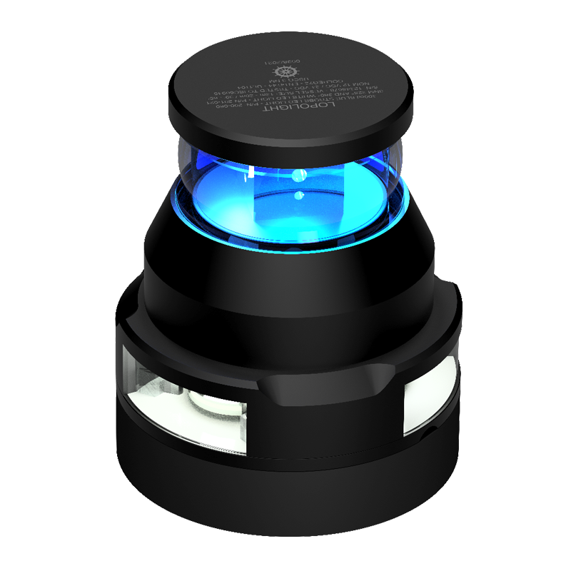 360° blue strobe 300cd+3nm 225°/360° white